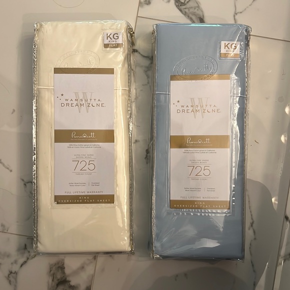 Wamsutta Bedding Nwt Wamsutta Dreamzone King Size Flat Sheet Poshmark